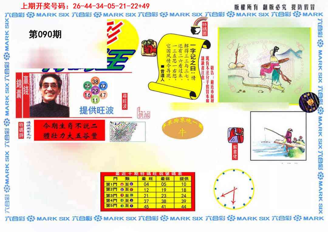 090期特码王(信封)[图]